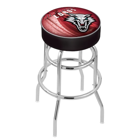 Holland Bar Stool Co 30" New Mexico Cushion Seat, 2-Ring Chrome Swivel Bar Stool L7C130NewMex-D2